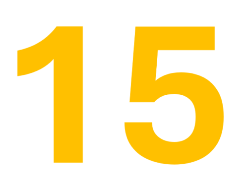 Wir feiern 15 Jahre!
